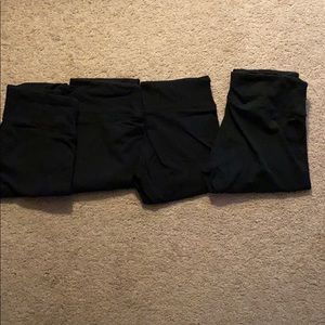 4 pairs of VS sport leggings